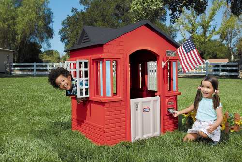  历史新低！Little Tikes 小泰克 Cape Cottage 儿童玩具生活小屋6.5折 109.96元限时特卖并包邮！