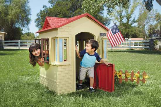  历史最低价！Little Tikes 小泰克 Cape Cottage 儿童玩具生活小屋5.9折 100元限时特卖并包邮！