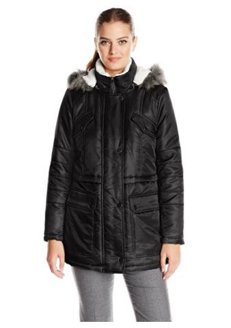  Kenneth Cole Anorak 女式防寒服0.9折 35.5-62.94元限时清仓并包邮！两色可选！