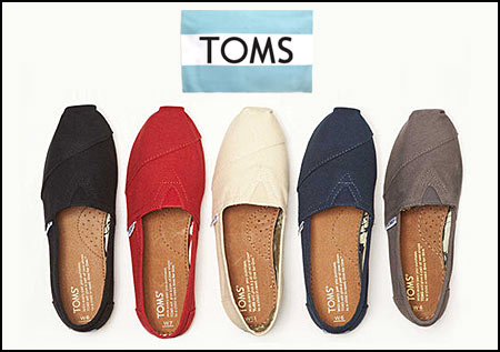  Toms网店促销，特卖区享受额外8.5折优惠！最低 22.31元