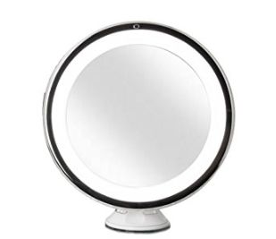  Fancii 360度旋转8倍放大化妆镜 26.89元，原价 33.99元，包邮