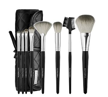  SEPHORA COLLECTION Tools Of The Trade Brush Set 化妆工具套装 59.2元，原价 74元(价值 190元)，包邮