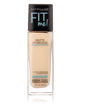  Maybelline New York Fit Me 遮盖毛孔粉底液 4.11加元(自然象牙色)，原价 10.99加元