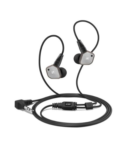  高品质音乐诱惑！Sennheiser 森海塞尔 IE80  旗舰级入耳式耳机 301.05元，原价 499.99元，包邮