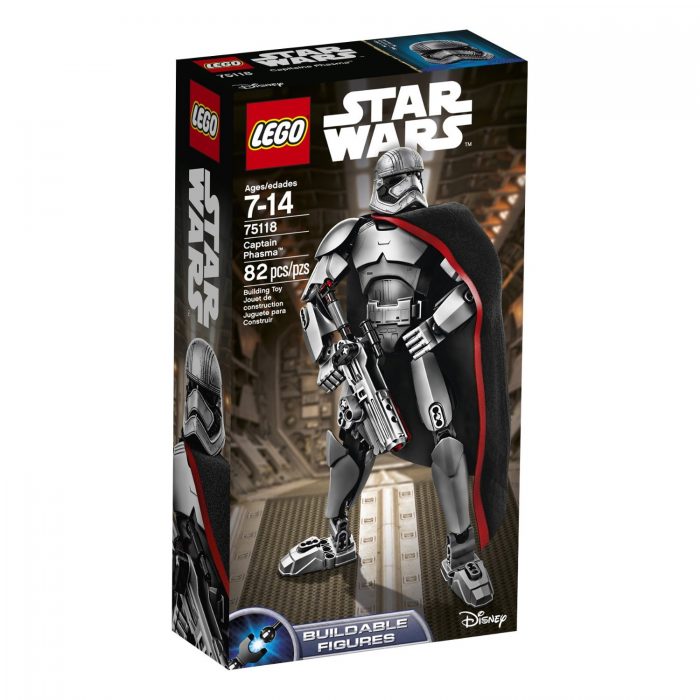  LEGO 乐高 75118 星球大战系列法斯玛队长 22.5元，原价 29.99元