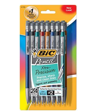  BIC 24支装铅笔 12.6元，原价 27.99元