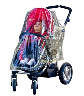  Jolly Jumper 防风防紫外线透明婴儿推车塑料罩 9.09元特卖，原价 12.99元