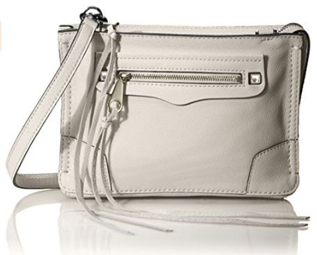  Rebecca Minkoff Regan 女款真皮单肩包 129.17元，原价 258.77元，包邮