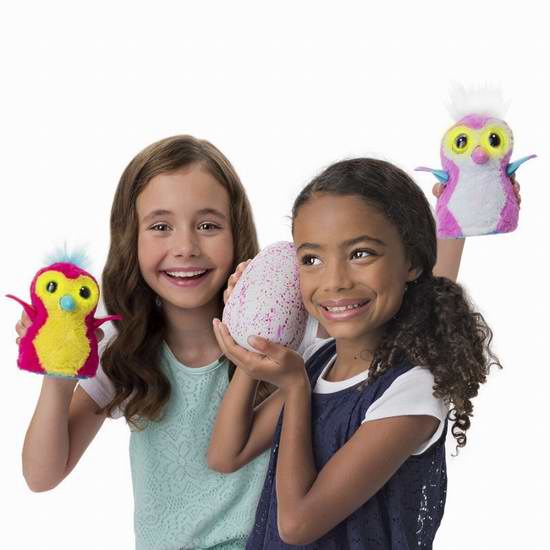  2016最火圣诞玩具！Hatchimals 魔法宠物蛋 新品上市8.5折 76.46元限时特卖并包邮！4色可选！
