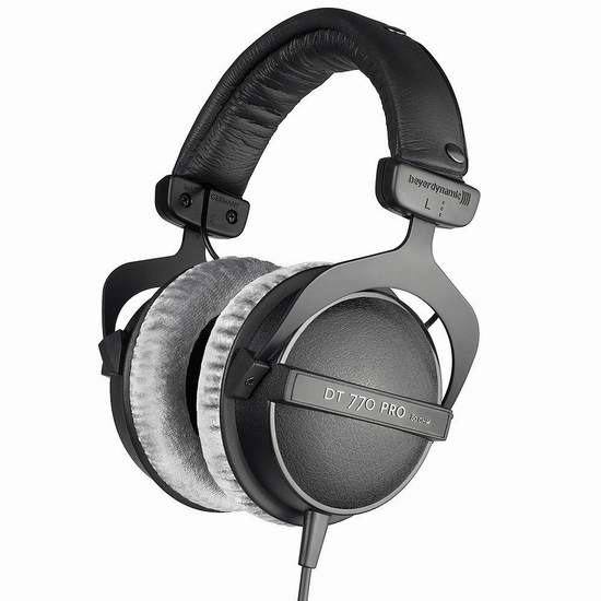  历史新低！Beyerdynamic 拜亚动力 DT770 PRO 头戴式专业耳机6折 170.34元限时特卖并包邮！