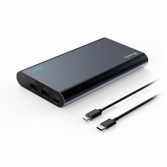  精选3款 Jackery 9000mAh/20100mAh 超薄超便携移动电源/充电宝 19.99-44.99元起限时特卖！