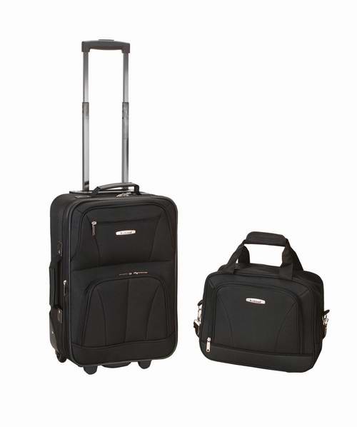  历史新低！Rockland F102 登机拉杆行李箱+旅行包两件套5.6折 44.85元限时特卖并包邮！