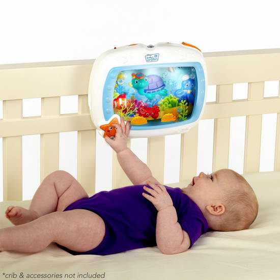  历史最低价！Baby Einstein Mobile 奇妙海底世界遥控婴儿床挂玩具6.2折 34.97元限时特卖！