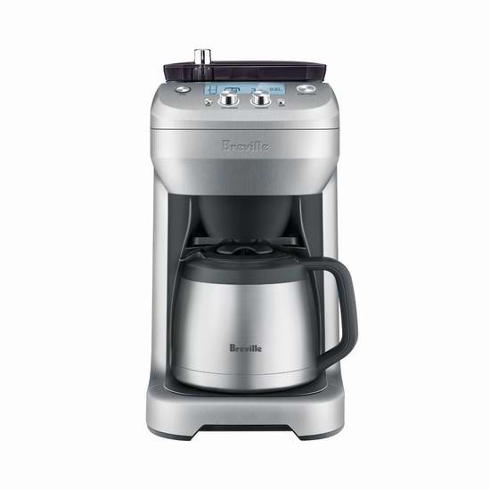  近史低价！Breville BDC650BSS Grind Control 全自动滴漏式咖啡机 244.99加元包邮！