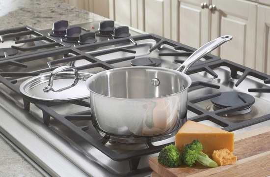  历史最低价！Cuisinart 719-16 1.5夸脱厨师经典不锈钢平底小汤锅4.8折 24.99元限时特卖！