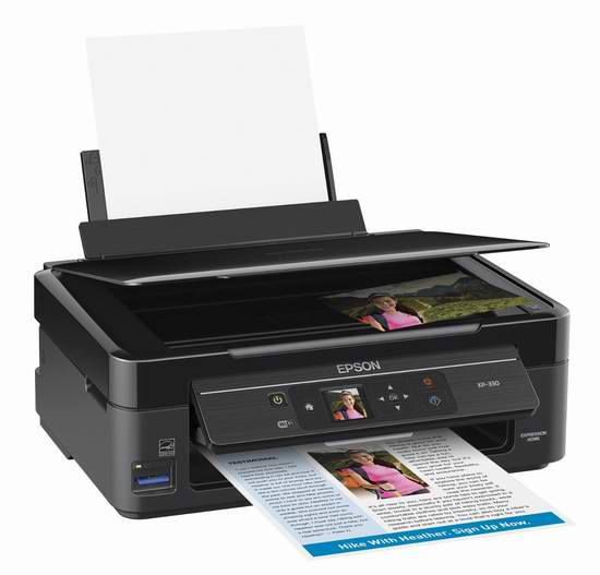  历史新低！Epson 爱普生 XP-330 无线多功能彩色照片打印机5.7折 39.99加元限时特卖并包邮！