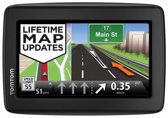  金盒头条：历史新低！TomTom VIA 1515TM 4-5英寸车载GPS导航仪 89.99- 109.97加元包邮！