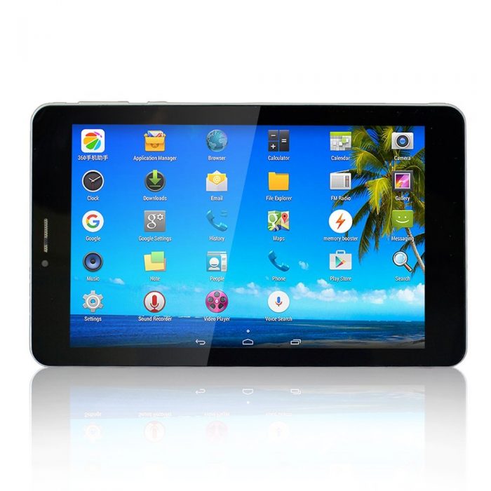  Yuntab K03-7 7英寸四核Android 3G平板电脑 55.99元限量特卖，原价 71.99元，包邮