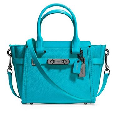  COACH Swagger 21女士手提包 264元，原价 440元，包邮