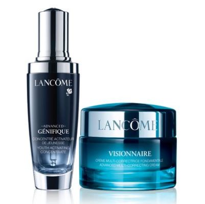  收5件礼品包！Lancome Visionnaire Crème 兰蔻微修护礼盒装 126.4元，原价 158元（价值 221元），包邮