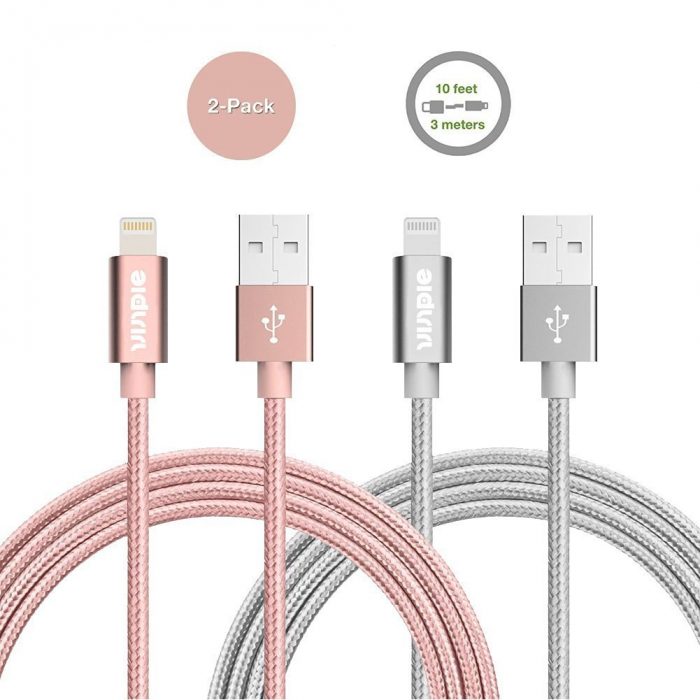  Vinpie Lightning to USB 数据线2套装 11.99元限量特卖，原价 15.99元
