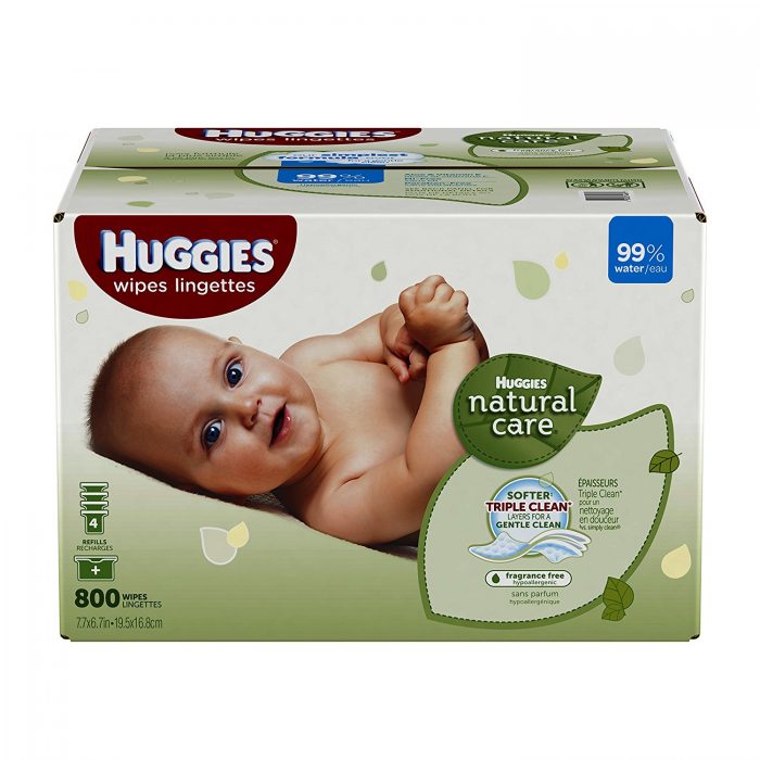  Huggies天然无香型婴儿湿巾 800张 16.79元限量特卖，原价 23.99元