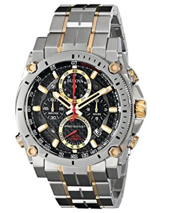  来自瑞士大牌！Bulova 宝路华 98B228 男士时尚不锈钢石英腕表 329.99元，原价 571.3元，包邮