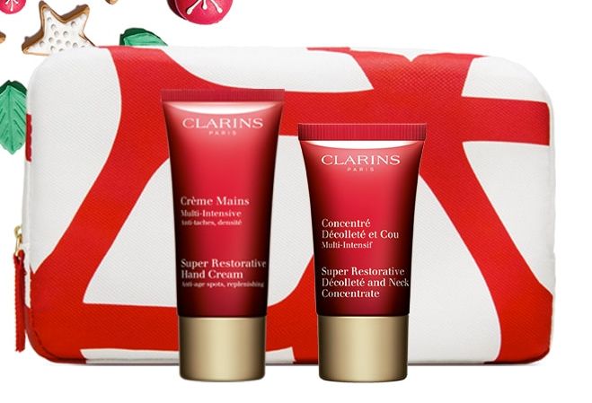  Clarins 黑色星期五特卖开售！娇韵诗精选多款超值套装特价销售！满100元送2件套礼包！