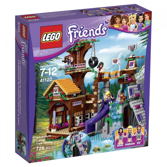  LEGO 乐高朋友系列搭建树屋 63.98元，原价 99.99元，包邮