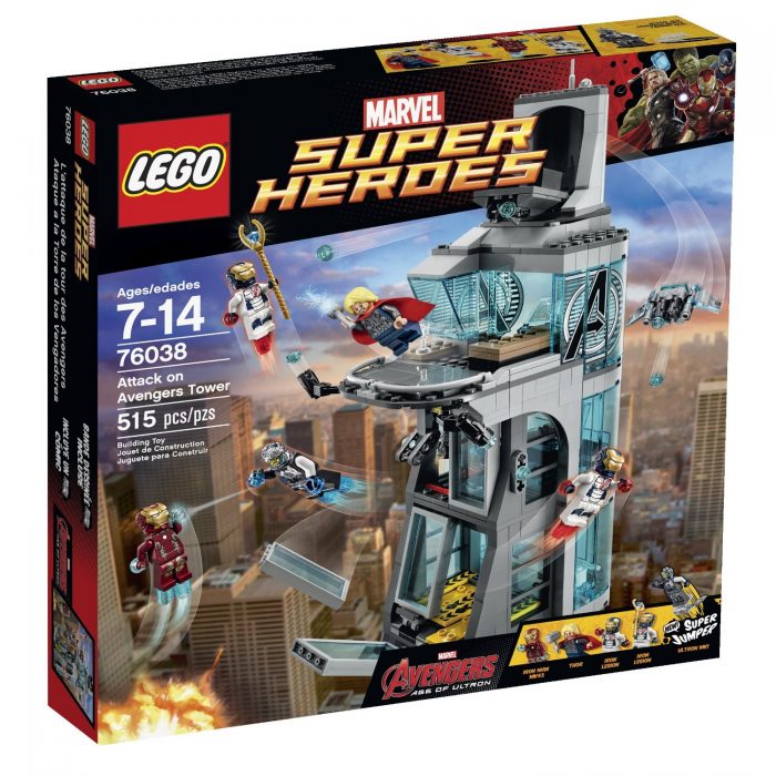  LEGO 76038 超级英雄系列袭击复联大厦 59.86元，原价 74.99元，包邮