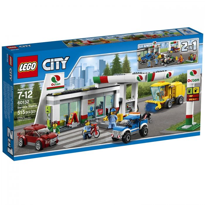  LEGO 乐高 60132加油站 85.99元，原价 118元，包邮
