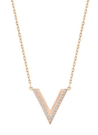  SWAROVSKI Pave Crystal Chevron 施华洛世奇 V形水晶项链 102.35元，原价 115元，包邮