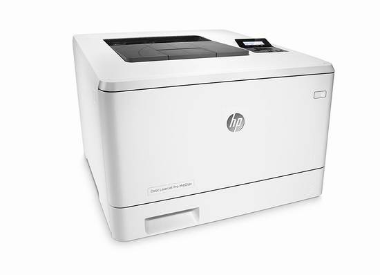  历史新低！HP 惠普 Laserjet Pro M452dn 彩色激光打印机6.2折 249.99元限时特卖并包邮！