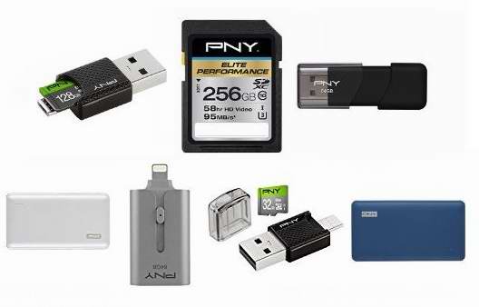  全部历史新低！精选11款 PNY SDXC/microSD闪存卡、U盘、读卡器、iPhone读卡器、充电宝等13.99元起限时特卖！