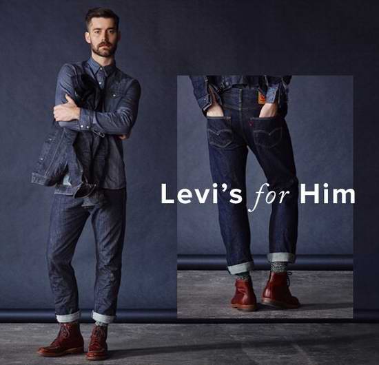  精选200款 Levi's 李维斯 男士时尚牛仔裤、T恤、衬衣、卫衣、夹克等6.6-7折限时特卖！额外再打7.5折！