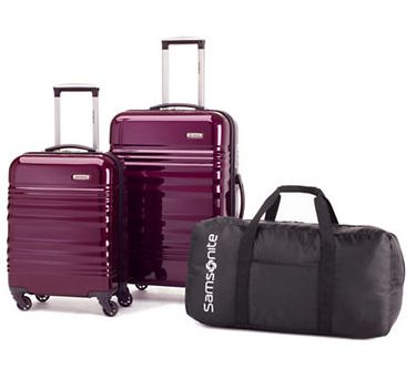  精选5款 Samsonite 新秀丽 Alliance 硬壳拉杆行李箱3件套 2.6折 165.37元限时特卖！5色可选！