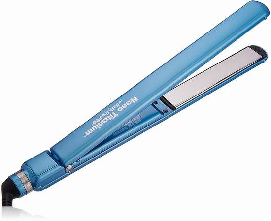  历史新低！BaByliss PRO 1英寸纳米钛专业直发器5.5折 88.74元限时特卖并包邮！