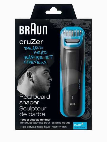  Braun 德国博朗 Cruzer 5 面部头发造型二合一修剪器 35.85元限量特卖并包邮！