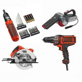  精选219款 Black + Decker 家用电器、吸尘器、电动工具、庭院电器折上折限时特卖！满60元额外立减10元！