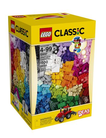  快抢！LEGO 乐高 经典系列 10697 大型创意箱积木套装（1500pcs）仅售40元！