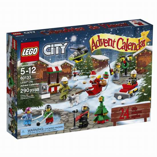  精选14款 Lego、Play-Doh、Playmobil 等品牌圣诞倒数日历玩具 7.5-8折限时特卖！