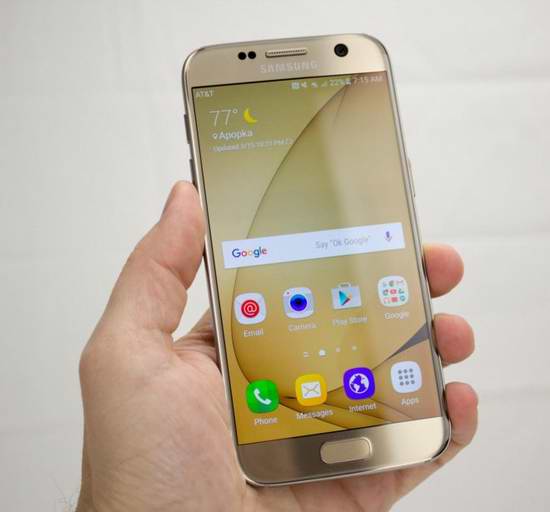  Samsung 三星 Galaxy S7 32GB 5.1英寸土豪金解锁国际版智能手机 609.98元限量特卖并包邮！
