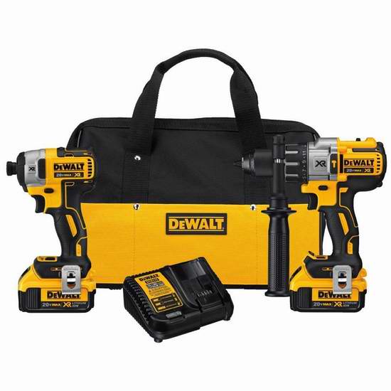  精选1601款 DeWALT 得伟 电动工具、工具及相关配件限时特卖，满125元立减25元！