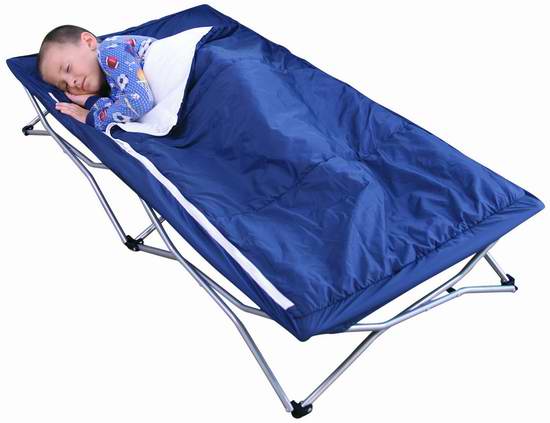  历史新低！Regalo Baby My Cot 便携式豪华折叠儿童床+睡袋 45.99元限时特卖并包邮！
