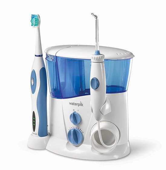  历史新低！Waterpik 洁碧 WP-900C 水牙线+电动声波牙刷 完整护理套装5折 59.99元限时特卖并包邮！