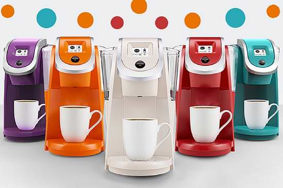  历史新低！Keurig K200 胶囊咖啡机4.5折 67.88元限时特卖并包邮！2色可选！