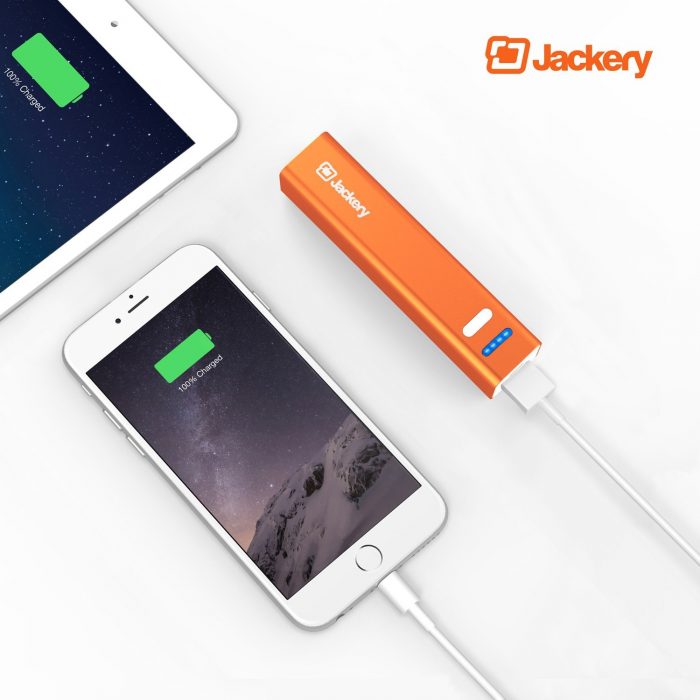  Jackery 3350mAh 迷你便携式移动电源/充电宝 12.59加元限量特卖，原价 39.99加元