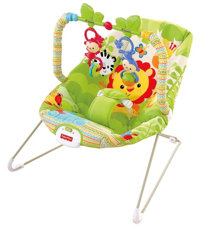  历史最低价！Fisher-Price 费雪宝宝轻便安抚摇椅 24.99元，原价 49.99元