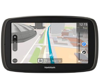  史低！终身免费地图+交通状况！TomTom GO 60S 6英寸便携式车载GPS导航仪 129.99元，原价 229.99元，包邮