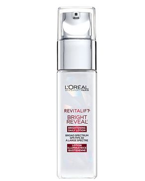  L'Oreal Paris 欧莱雅紧致增亮保湿霜 14.28元（SPF 30），原价 21.97元